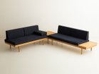 【カーフ/karf / GOODS】のModular Sofa Bed W1600 Type A / モジュラー ソファベッド 幅160cm タイプA 同シリーズのコーナーテーブルを合わせることで、コーナーソファを構成できます。|ID:prp329100004082343