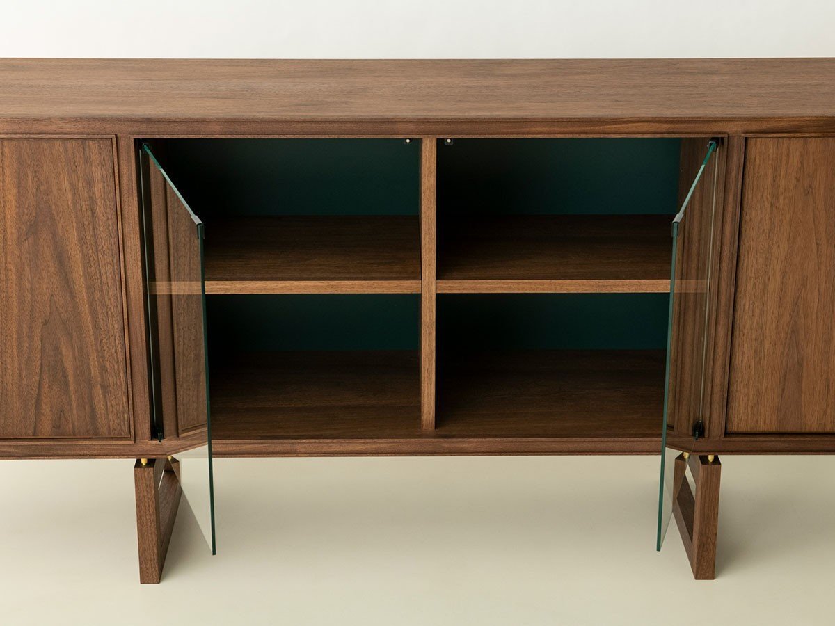 【カーフ/karf / GOODS】のWeave Cabinet 1740 2glass Door / ウィーヴ キャビネット 幅174cm 2ガラスドア 人気、トレンドファッション・服の通販 founy(ファニー) 　オイル　Oil　ガラス　Glass　ホーム・キャンプ・アウトドア・お取り寄せ　Home,Garden,Outdoor,Camping Gear　家具・インテリア　Home Furniture & Interior. Stylish & Functional Living Spaces　収納家具・キャビネット　Storage Furniture　キャビネット　Cabinet　ホーム・キャンプ・アウトドア・お取り寄せ　Home,Garden,Outdoor,Camping Gear　家具・インテリア　Home Furniture & Interior. Stylish & Functional Living Spaces　収納家具・キャビネット　Storage Furniture　サイドボード　Sideboard　other-5|ID: prp329100004082355 ipo3291000000031472598