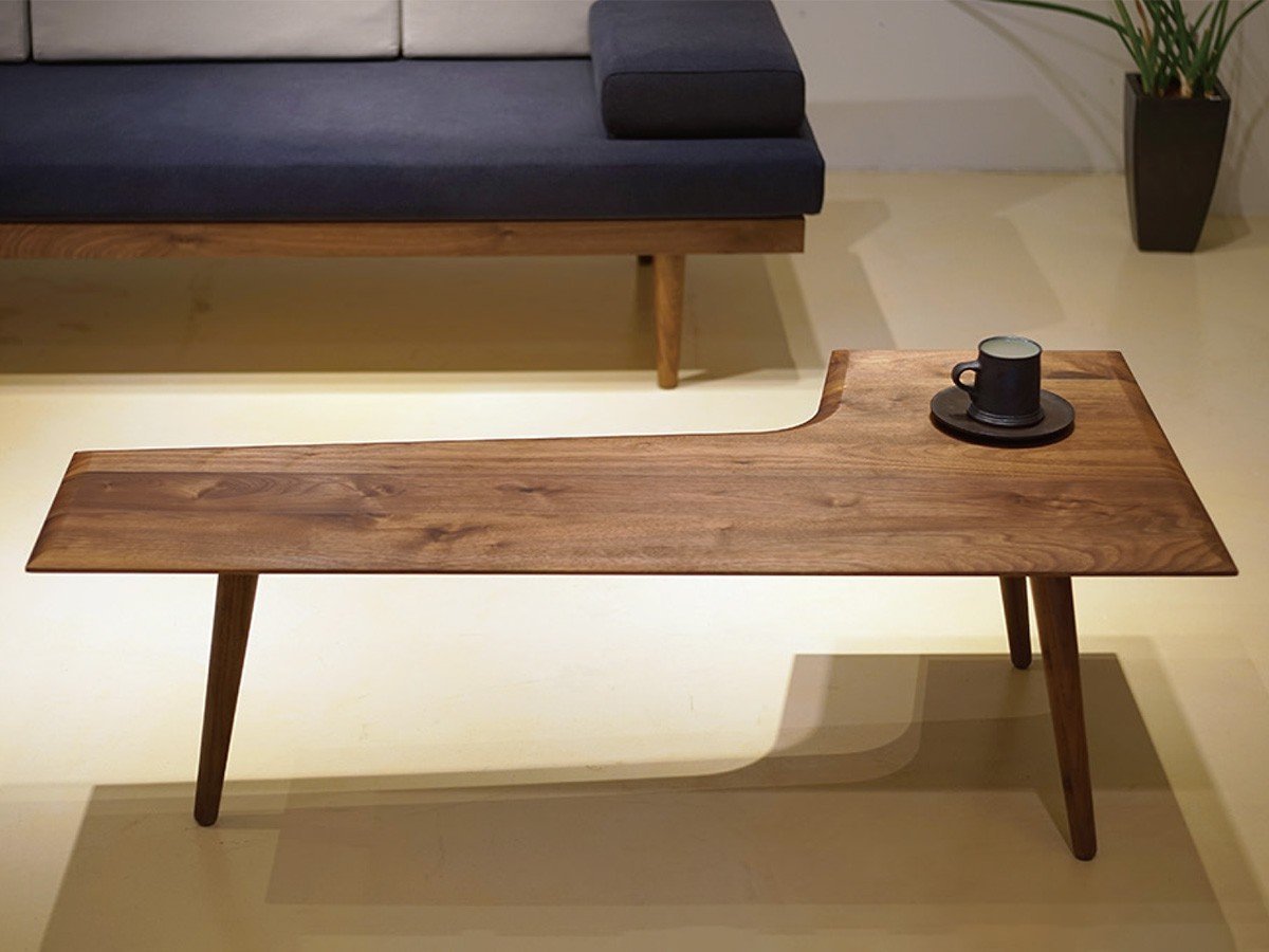 【カーフ/karf / GOODS】のParallel Coffee Table / パラレル コーヒーテーブル インテリア・キッズ・メンズ・レディースファッション・服の通販 founy(ファニー) 　オイル　Oil　オーガニック　Organic　シェイプ　Shape　テーブル　Table　モチーフ　Motif　ホーム・キャンプ・アウトドア・お取り寄せ　Home,Garden,Outdoor,Camping Gear　家具・インテリア　Home Furniture & Interior. Stylish & Functional Living Spaces　テーブル　Table　ローテーブル・センターテーブル　Low Table/Center Table　ウッド:ウォールナット|ID: prp329100004082364 ipo3291000000031942154