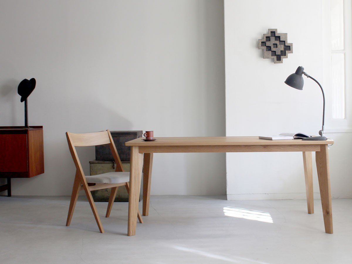 【カーフ/karf / GOODS】のEnough Dining Table / イナフ ダイニングテーブル 人気、トレンドファッション・服の通販 founy(ファニー) 　オイル　Oil　テーブル　Table　バランス　Balance　ビンテージ　Vintage　フォルム　Form　ホーム・キャンプ・アウトドア・お取り寄せ　Home,Garden,Outdoor,Camping Gear　家具・インテリア　Home Furniture & Interior. Stylish & Functional Living Spaces　テーブル　Table　ダイニングテーブル　Dining Table　other-2|ID: prp329100004082366 ipo3291000000031472650