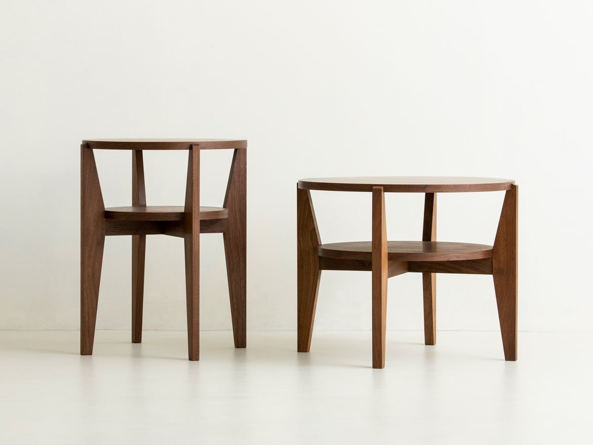 【カーフ/karf / GOODS】のWeave Side Table High / ウィーヴ サイドテーブル ハイ インテリア・キッズ・メンズ・レディースファッション・服の通販 founy(ファニー) 　オイル　Body Oil　テーブル　Table, Dining Table　バランス　Balance, Style Balance　フォルム　Silhouette, Form　ラウンド　Round, Round Neck　ホーム・キャンプ・アウトドア・お取り寄せ　Home Living / Home & Lifestyle / Camping Gear / Outdoor Camping　家具・インテリア　Home Furniture & Interior. Stylish & Functional Living Spaces　テーブル　Dining, Coffee & Side Tables　サイドテーブル・ナイトテーブル　Side & End Tables　左:本商品、右:ウィーヴ サイドテーブル ロー|ID: prp329100004082371 ipo3291000000036818797