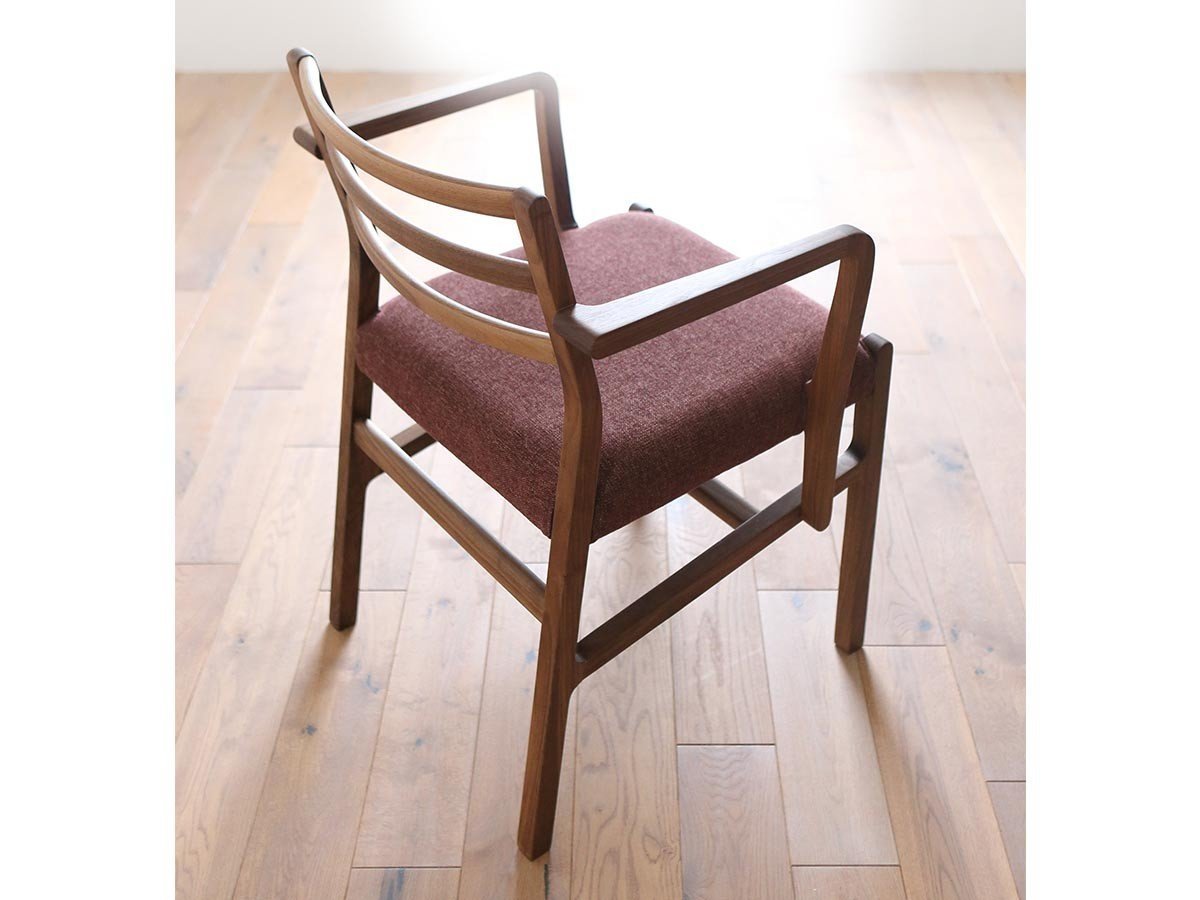 【ワイホープ/Y HOPE / GOODS】のArm Chair / アームチェア インテリア・キッズ・メンズ・レディースファッション・服の通販 founy(ファニー) 　送料無料　Free Shipping　オイル　Oil　クッション　Cushion　スリム　Slim　フレーム　Flame　軽量　Lightweight　ホーム・キャンプ・アウトドア・お取り寄せ　Home,Garden,Outdoor,Camping Gear　家具・インテリア　Furniture　チェア・椅子　Chair　ダイニングチェア　Dining Chair　ホーム・キャンプ・アウトドア・お取り寄せ　Home,Garden,Outdoor,Camping Gear　家具・インテリア　Furniture　チェア・椅子　Chair　アームチェア　Armchair　張地:4175 ディープレッド|ID: prp329100004083682 ipo3291000000027619338