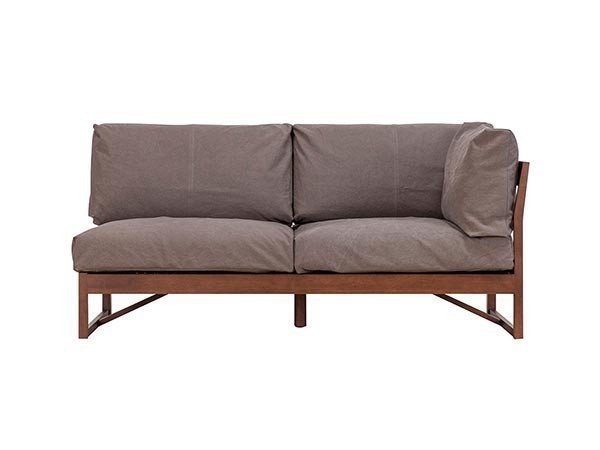 【トッコ/TOCCO / GOODS】のOne Arm Sofa 160 / ワンアームソファ 幅160cm インテリア・キッズ・メンズ・レディースファッション・服の通販 founy(ファニー) 　クッション　Cushion　シンプル　Simple　モダン　Modern　ホーム・キャンプ・アウトドア・お取り寄せ　Home,Garden,Outdoor,Camping Gear　家具・インテリア　Furniture　ソファー　Sofa　張地:MN5 ブラウン、アーム位置:左アーム|ID: prp329100004083707 ipo3291000000030169752