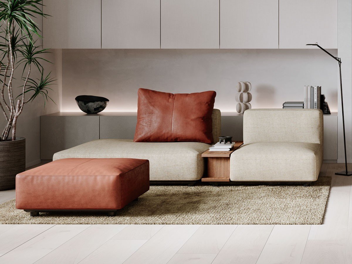 【マスターウォール/MASTERWAL / GOODS】のCOMPOSIT SYSTEM SOFA / コンポジット システムソファ ウッドワンアーム100 人気、トレンドファッション・服の通販 founy(ファニー) 　ウッド　Wood　クッション　Cushion　テーブル　Table　フラット　Flat　リラックス　Relax　ホーム・キャンプ・アウトドア・お取り寄せ　Home,Garden,Outdoor,Camping Gear　家具・インテリア　Furniture　ソファー　Sofa　other-3|ID: prp329100004083720 ipo3291000000031472281