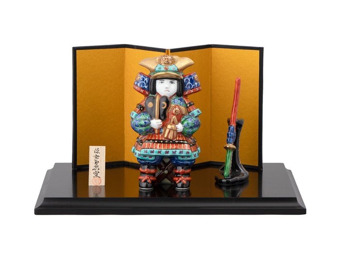【源右衛門窯/Gen Emon Kiln / GOODS】の武者人形 置物 / 武者人形 置物 インテリア・キッズ・メンズ・レディースファッション・服の通販 founy(ファニー) https://founy.com/ 送料無料 Free Shipping フォルム Form |ID: prp329100004085049 ipo3291000000030169547