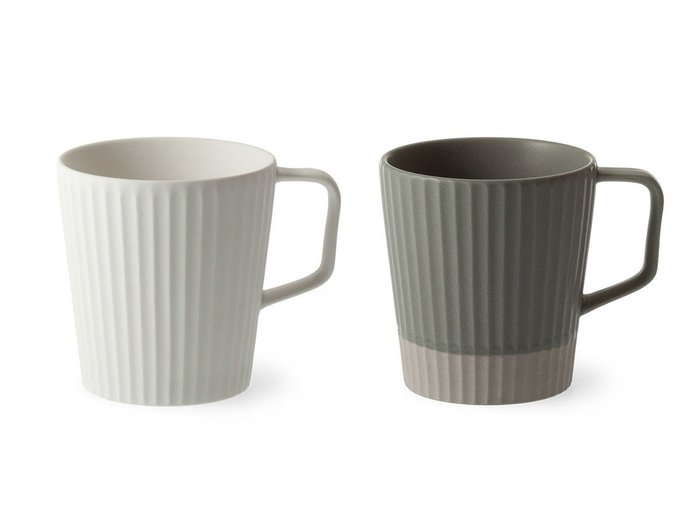 【セキテイ/CEKITAY / GOODS】のMugcup Pair Line / マグカップ ペア せん(はくさ・いし) インテリア・キッズ・メンズ・レディースファッション・服の通販 founy(ファニー) https://founy.com/ テーブル Table, Dining Table |ID: prp329100004085070 ipo3291000000030169596