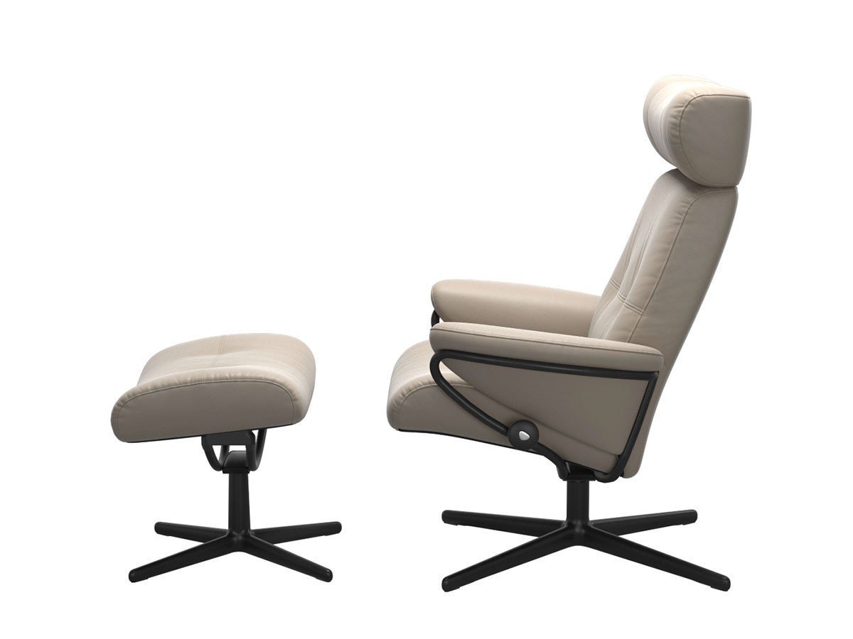 【ストレスレス/Stressless / GOODS】のStressless Berlin Cross Low back with headrest / ストレスレス ベルリン クロス ヘッドレスト付ローバック Mサイズ 人気、トレンドファッション・服の通販 founy(ファニー) 　クッション　Cushion　クラシック　Classic　シンプル　Simple　スプリング　Spring　なめらか　Smooth　フィット　Fit　モダン　Modern　冬　Winter　ホーム・キャンプ・アウトドア・お取り寄せ　Home,Garden,Outdoor,Camping Gear　家具・インテリア　Home Furniture & Interior. Stylish & Functional Living Spaces　チェア・椅子　Chair　リクライニングチェア　Recliner Chair　other-6|ID: prp329100004088357 ipo3291000000031471990