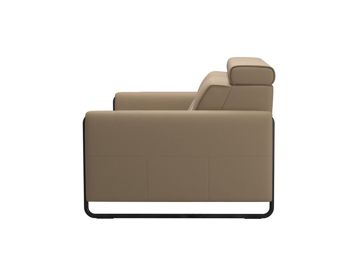 【ストレスレス/Stressless / GOODS】のStressless Emily / ストレスレス エミリー 2人掛け スチール(フンギ / マットブラック) 人気、トレンドファッション・服の通販 founy(ファニー) 　クッション　Cushion, Throw Pillow　コーティング　Coating, Coated Finish　シンプル　Simple, Minimal　スマート　Smart, Elegant　スリム　Slim, Slim Fit　人気　Popular, Best Seller　フィット　Fit, Slim Fit　フォルム　Silhouette, Form　モダン　Modern, Contemporary　冬　Winter / This Winter　ホーム・キャンプ・アウトドア・お取り寄せ　Home Living / Home & Lifestyle / Camping Gear / Outdoor Camping　家具・インテリア　Home Furniture & Interior. Stylish & Functional Living Spaces　その他 インテリア雑貨、家具　Home Decor & Furniture Extras　other-5|ID: prp329100004088379 ipo3291000000031472028