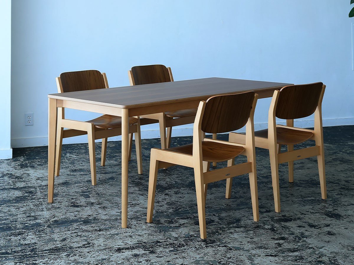 【天童木工/Tendo Mokko / GOODS】のDining Table / ダイニングテーブル R-0282TK-ST 幅120cm インテリア・キッズ・メンズ・レディースファッション・服の通販 founy(ファニー) 　クラシカル　Classical　グラデーション　Gradation　テーブル　Table　デスク　Desk　ホーム・キャンプ・アウトドア・お取り寄せ　Home,Garden,Outdoor,Camping Gear　家具・インテリア　Furniture　テーブル　Table　ダイニングテーブル　Dining Table　参考イメージ|ID: prp329100004088383 ipo3291000000027676865