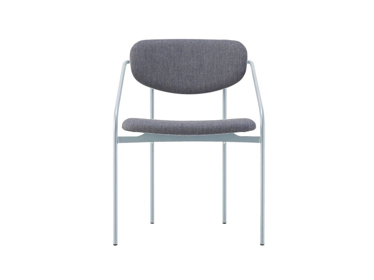 【杉山製作所/Sugiyama Seisakusho / GOODS】のCrank Side Chair / クランク サイドチェア インテリア・キッズ・メンズ・レディースファッション・服の通販 founy(ファニー) 　送料無料　Free Shipping　キャップ　Cap　フレーム　Flame　ワーク　Work　ホーム・キャンプ・アウトドア・お取り寄せ　Home,Garden,Outdoor,Camping Gear　家具・インテリア　Furniture　チェア・椅子　Chair　ダイニングチェア　Dining Chair　張地:N.C. NC126(Aランク)、フレームサンドブルーグレー|ID: prp329100004115003 ipo3291000000028035252