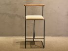 【杉山製作所/Sugiyama Seisakusho / GOODS】のcolonna counter chair / コロンナ カウンターチェア 座面高62cm 張地:カノア KGRG グレージュ(Aランク)|ID: prp329100004115010 ipo3291000000028035311