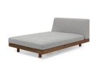 【マスターウォール/MASTERWAL / GOODS】のLAZY DANISH SOFA / レイジー デニッシュ ソファ アームレスカウチ 張地:ミニ 1510 グレー(ファブリック4)、フレーム:ウォールナット、サイズ:奥行150cm|ID: prp329100004115021 ipo3291000000028035368