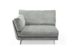 【マスターウォール/MASTERWAL / GOODS】のHEAVEN CIELO SOFA / ヘヴン シエロ ソファ 1シーター 張地:マグニフィコ 17 シルバー(ファブリック4)、サイズ:幅120.5cm、アーム位置:右アーム|ID:prp329100004115023