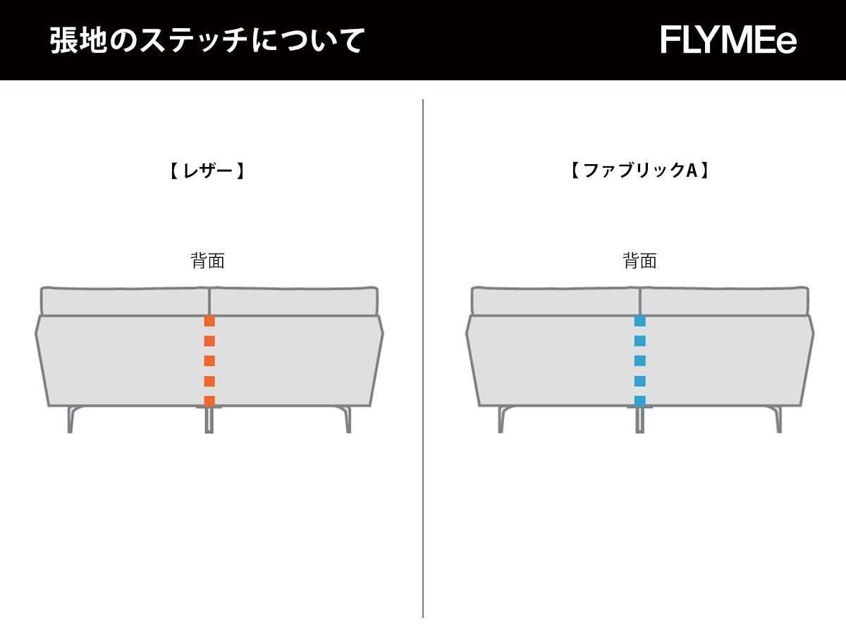 【マスターウォール/MASTERWAL / GOODS】のHEAVEN CIELO SOFA / ヘヴン シエロ ソファ 2シーター200 インテリア・キッズ・メンズ・レディースファッション・服の通販 founy(ファニー) 　クッション　Cushion　フェザー　Feather　フレーム　Flame　ホーム・キャンプ・アウトドア・お取り寄せ　Home,Garden,Outdoor,Camping Gear　家具・インテリア　Furniture　ソファー　Sofa　一部張地は背面にステッチが入ります。対象張地は商品説明をご確認ください。|ID: prp329100004115027 ipo3291000000028035433