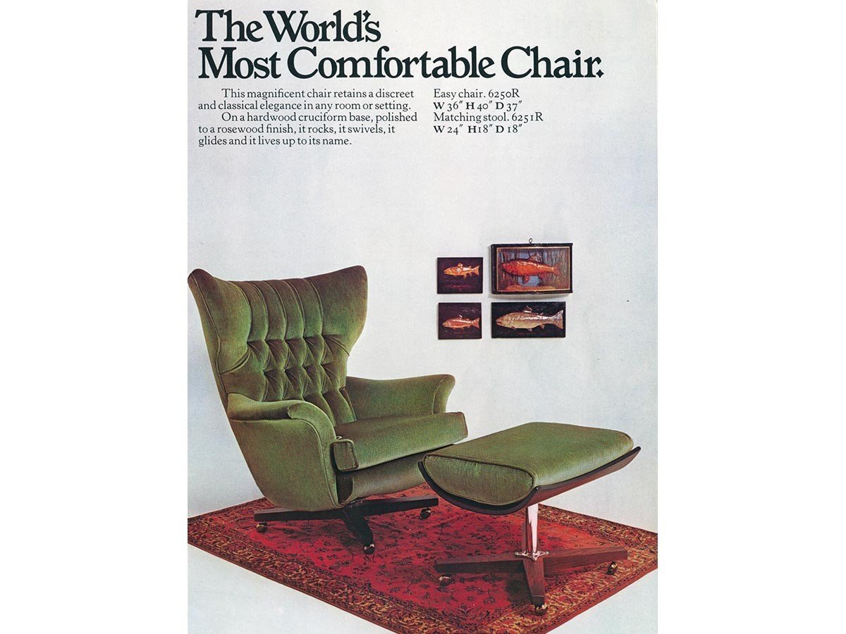 【ジープラン/G-PLAN / GOODS】のVINTAGE62 SWIVEL CHAIR / ヴィンテージ シックスティートゥー スゥイブルチェア インテリア・キッズ・メンズ・レディースファッション・服の通販 founy(ファニー) 　ヴィンテージ　Vintage Style　クッション　Cushion, Throw Pillow　クラシック　Classic, Timeless Style　コレクション　Collection, Seasonal Line　フォルム　Silhouette, Form　フォーム　Form　モダン　Modern, Contemporary　リラックス　Relax, Relaxed Fit　ロンドン　London Style, British Inspired　ホーム・キャンプ・アウトドア・お取り寄せ　Home Living / Home & Lifestyle / Camping Gear / Outdoor Camping　家具・インテリア　Home Furniture & Interior. Stylish & Functional Living Spaces　チェア・椅子　Seating & Chairs　ラウンジチェア・リクライナー　Lounge Chairs / Recliners　参考イメージ(1960年代に雑誌に掲載された広告写真)|ID: prp329100004120913 ipo3291000000033429938