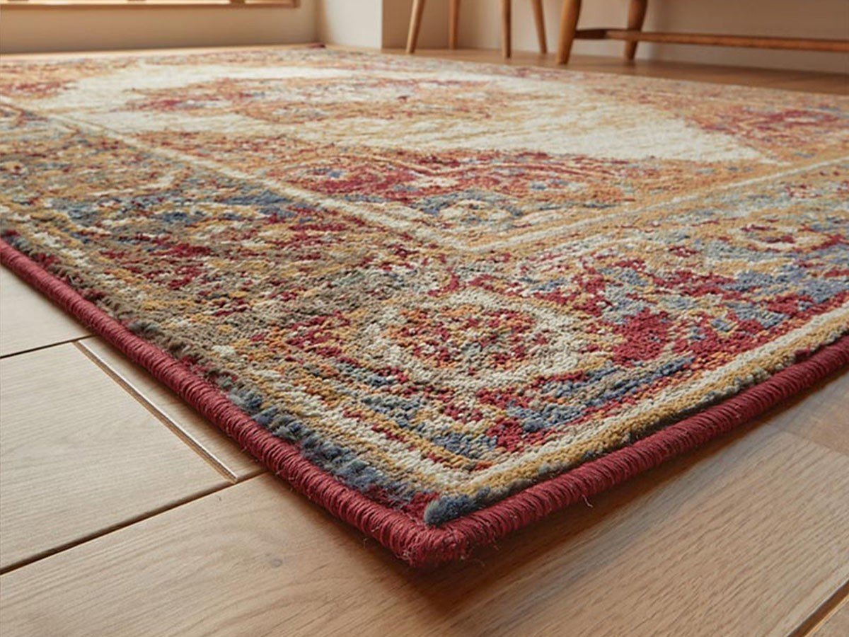 【フライミー ブラン/FLYMEe Blanc / GOODS】のRUG / ラグ #117704 インテリア・キッズ・メンズ・レディースファッション・服の通販 founy(ファニー) 　送料無料　Free Shipping　スタンダード　Standard　ヴィンテージ　Vintage　ホーム・キャンプ・アウトドア・お取り寄せ　Home,Garden,Outdoor,Camping Gear　家具・インテリア　Home Furniture & Interior. Stylish & Functional Living Spaces　その他 インテリア雑貨、家具　Furniture, Interior, Others　ブラウンは4辺すべてにロック加工が施されています。|ID: prp329100004132109 ipo3291000000030167962