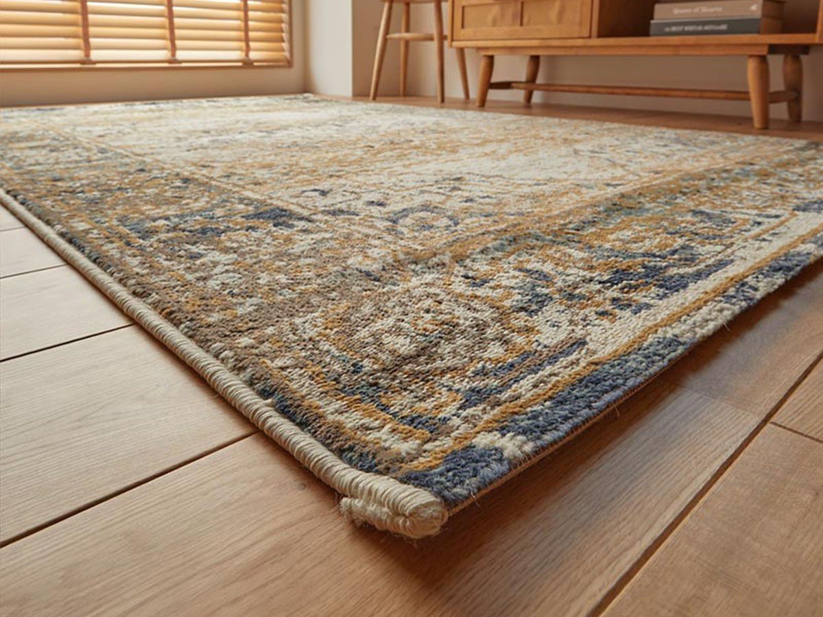 【フライミー ブラン/FLYMEe Blanc / GOODS】のRUG / ラグ #117704 インテリア・キッズ・メンズ・レディースファッション・服の通販 founy(ファニー) 　送料無料　Free Shipping　スタンダード　Standard　ヴィンテージ　Vintage　ホーム・キャンプ・アウトドア・お取り寄せ　Home,Garden,Outdoor,Camping Gear　家具・インテリア　Home Furniture & Interior. Stylish & Functional Living Spaces　その他 インテリア雑貨、家具　Furniture, Interior, Others　ベージュは長辺にのみロック加工が施されています。|ID: prp329100004132109 ipo3291000000030167964