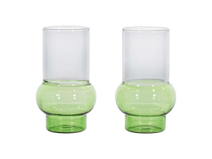 【トム ディクソン/Tom Dixon / GOODS】のBump Tall Glass 2P Green / バンプ トールグラス 2個セット(グリーン) インテリア・キッズ・メンズ・レディースファッション・服の通販 founy(ファニー) https://founy.com/ 送料無料 Free Shipping ガラス Glass グラス Glass タンブラー Tumbler テーブル Table 軽量 Lightweight |ID: prp329100004136001 ipo3291000000028307128