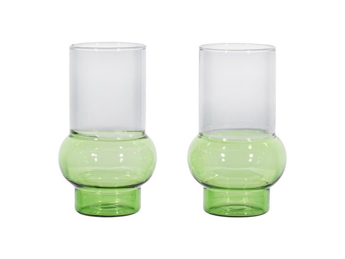 【トム ディクソン/Tom Dixon / GOODS】のBump Tall Glass 2P Green / バンプ トールグラス 2個セット(グリーン) インテリア・キッズ・メンズ・レディースファッション・服の通販 founy(ファニー) https://founy.com/ 送料無料 Free Shipping ガラス Glass グラス Glass タンブラー Tumbler テーブル Table 軽量 Lightweight |ID: prp329100004136001 ipo3291000000030167825