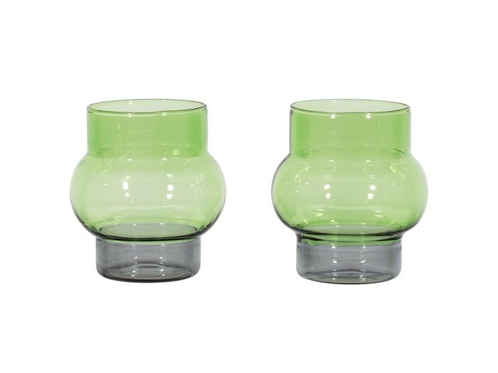 【トム ディクソン/Tom Dixon / GOODS】のBump Short Glass 2P Green / バンプ ショートグラス 2個セット(グリーン) インテリア・キッズ・メンズ・レディースファッション・服の通販 founy(ファニー) https://founy.com/ 送料無料 Free Shipping ガラス Glass グラス Glass ショート Short タンブラー Tumbler テーブル Table 軽量 Lightweight |ID: prp329100004136002 ipo3291000000030167827