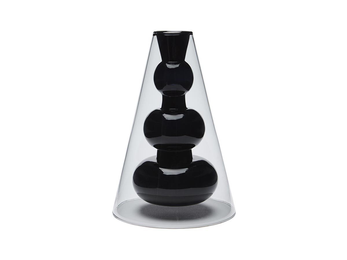 【トム ディクソン/Tom Dixon / GOODS】のBump Vase Cone Black / バンプ ベース コーン(ブラック) 人気、トレンドファッション・服の通販 founy(ファニー) 　送料無料　Free Shipping　ガラス　Glass　フラワー　Flower　軽量　Lightweight　ホーム・キャンプ・アウトドア・お取り寄せ　Home,Garden,Outdoor,Camping Gear　家具・インテリア　Furniture　その他 インテリア雑貨、家具　Furniture, Interior, Others　 other-1|ID: prp329100004136005 ipo3291000000028307142