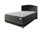 【シーリー/Sealy / GOODS】のBed Frame Medallion / ベッドフレーム メダリオン ダブルクッション 脚タイプ サイズ:ダブル、ヘッドボードブラック|ID:prp329100004141481