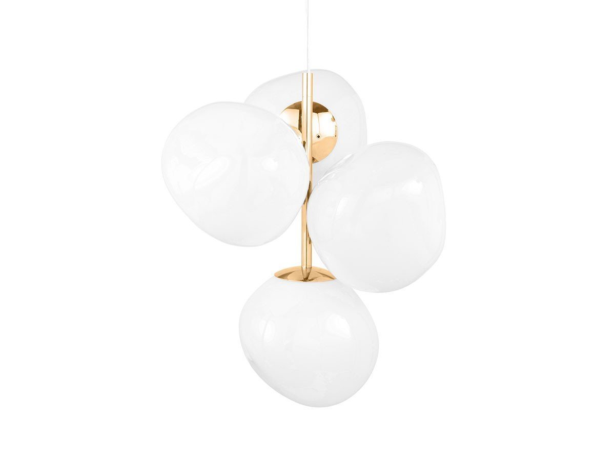 【トム ディクソン/Tom Dixon / GOODS】のMelt Mini Chandelier / メルト ミニ シャンデリア インテリア・キッズ・メンズ・レディースファッション・服の通販 founy(ファニー) 　送料無料　Free Shipping　ガラス　Glass　コレクション　Collection　コンパクト　Compact　ハンド　Hand　ホーム・キャンプ・アウトドア・お取り寄せ　Home,Garden,Outdoor,Camping Gear　家具・インテリア　Furniture　ライト・照明　Lighting & Light Fixtures　シャンデリア　Chandelier　オパール|ID: prp329100004141490 ipo3291000000028426359