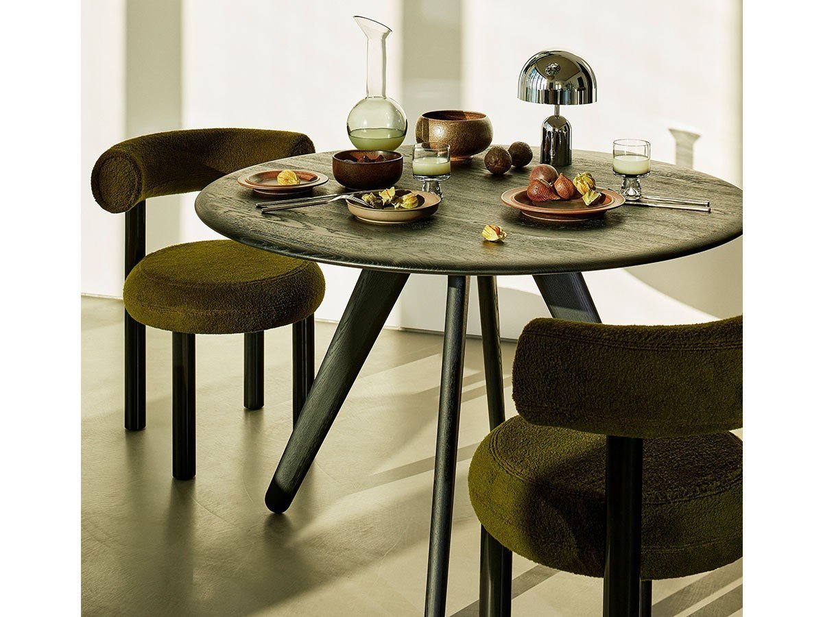 【トム ディクソン/Tom Dixon / GOODS】のSlab Round Table 1200 / スラブ ラウンド テーブル 1200 人気、トレンドファッション・服の通販 founy(ファニー) 　シンプル　Simple　テーブル　Table　フォルム　Form　ラウンド　Round　ホーム・キャンプ・アウトドア・お取り寄せ　Home,Garden,Outdoor,Camping Gear　家具・インテリア　Furniture　テーブル　Table　ダイニングテーブル　Dining Table　other-4|ID: prp329100004141521 ipo3291000000031471051