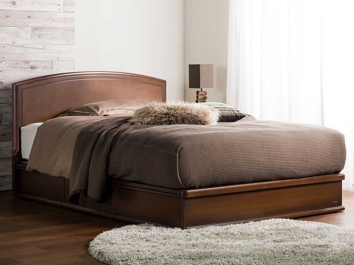 【フランスベッド/FRANCE BED / GOODS】のLIFE TREATMENT Bed Frame / ライフトリートメント ベッドフレーム LT-125F 引出し付 人気、トレンドファッション・服の通販 founy(ファニー) 　ウェーブ　Wave　ダブル　Double　フレーム　Flame　ベーシック　Basic　ホーム・キャンプ・アウトドア・お取り寄せ　Home,Garden,Outdoor,Camping Gear　家具・インテリア　Furniture　ベッド　Bed　シングルベッド　Single Bed　ホーム・キャンプ・アウトドア・お取り寄せ　Home,Garden,Outdoor,Camping Gear　家具・インテリア　Furniture　ベッド　Bed　セミダブルベッド　Semi-Double Bed　ホーム・キャンプ・アウトドア・お取り寄せ　Home,Garden,Outdoor,Camping Gear　家具・インテリア　Furniture　ベッド　Bed　ダブルベッド　Double Bed　other-2|ID: prp329100004142738 ipo3291000000031470813