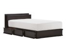 【フランスベッド/FRANCE BED / GOODS】のLIFE TREATMENT Bed Frame / ライフトリートメント ベッドフレーム LT-123C 引出し付 エスプリウォールナット、サイズ:セミダブル|ID: prp329100004142743 ipo3291000000028446872