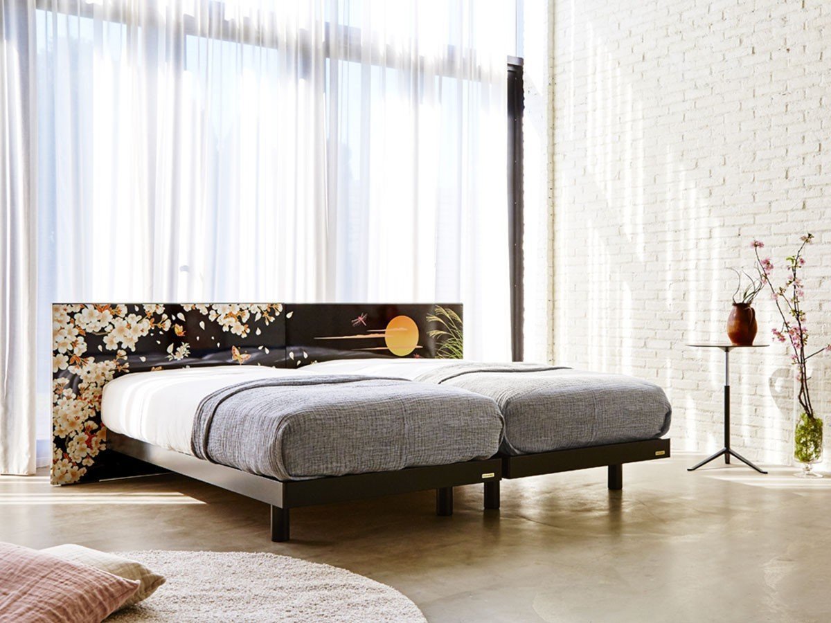 【フランスベッド/FRANCE BED / GOODS】のBed Frame / ベッドフレーム GAT-001 BK インテリア・キッズ・メンズ・レディースファッション・服の通販 founy(ファニー) 　ウェーブ　Wave　グラフィック　Graphic　テーブル　Table　時計　Clock　フレーム　Flame　モダン　Modern　ホーム・キャンプ・アウトドア・お取り寄せ　Home,Garden,Outdoor,Camping Gear　家具・インテリア　Furniture　その他 インテリア雑貨、家具　Furniture, Interior, Others　ナイトテーブル:なし|ID: prp329100004142761 ipo3291000000030167112