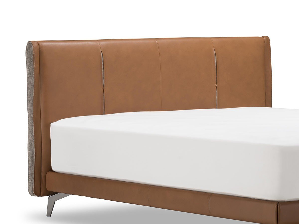 【フランスベッド/FRANCE BED / GOODS】のFiaba Bed Frame / フィアバ ベッドフレーム スリットあり FA-01(ピュアアニリン総革張り仕様) 人気、トレンドファッション・服の通販 founy(ファニー) 　なめらか　Smooth　ウェーブ　Wave　スリット　Slit　スリム　Slim　ダブル　Double　ファブリック　Fabric　フレーム　Flame　モダン　Modern　ホーム・キャンプ・アウトドア・お取り寄せ　Home,Garden,Outdoor,Camping Gear　家具・インテリア　Home Furniture & Interior. Stylish & Functional Living Spaces　ベッド　Bed　シングルベッド　Single Bed　ホーム・キャンプ・アウトドア・お取り寄せ　Home,Garden,Outdoor,Camping Gear　家具・インテリア　Home Furniture & Interior. Stylish & Functional Living Spaces　ベッド　Bed　セミダブルベッド　Semi-Double Bed　ホーム・キャンプ・アウトドア・お取り寄せ　Home,Garden,Outdoor,Camping Gear　家具・インテリア　Home Furniture & Interior. Stylish & Functional Living Spaces　ベッド　Bed　ダブルベッド　Double Bed　other-3|ID: prp329100004142775 ipo3291000000031470886