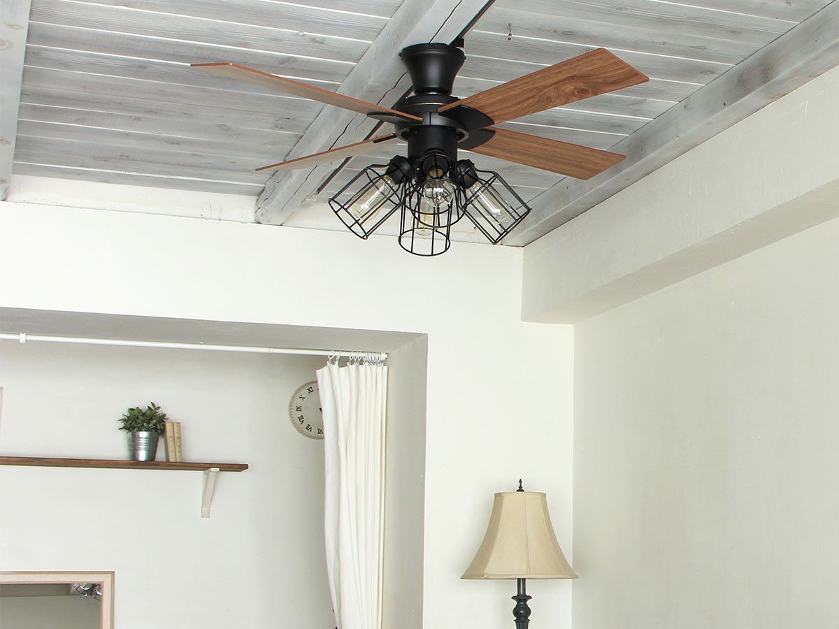 【フライミーパーラー/FLYMEe Parlor / GOODS】のCeiling Fan / シーリングファン #101362 人気、トレンドファッション・服の通販 founy(ファニー) 　パターン　Pattern, Design Print　ブレード　Braid, Decorative Trim　リバーシブル　Reversible, Two-Sided　ワイヤー　Wire, Wired Bra　冬　Winter / This Winter　送料無料　Free Shipping　夏　Summer　ホーム・キャンプ・アウトドア・お取り寄せ　Home Living / Home & Lifestyle / Camping Gear / Outdoor Camping　家具・インテリア　Home Furniture & Interior. Stylish & Functional Living Spaces　ライト・照明　Lamps & Lighting Fixtures　other-5|ID: prp329100004150800 ipo3291000000031464075