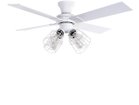 【フライミーパーラー/FLYMEe Parlor / GOODS】のCeiling Fan / シーリングファン #101364 人気、トレンドファッション・服の通販 founy(ファニー) パターン Pattern ブレード Blade リバーシブル Reversible 冬 Winter 送料無料 Free Shipping 夏 Summer ホーム・キャンプ・アウトドア・お取り寄せ Home,Garden,Outdoor,Camping Gear 家具・インテリア Furniture ライト・照明 Lighting & Light Fixtures thumbnail ホワイト|ID: prp329100004150801 ipo3291000000028554638