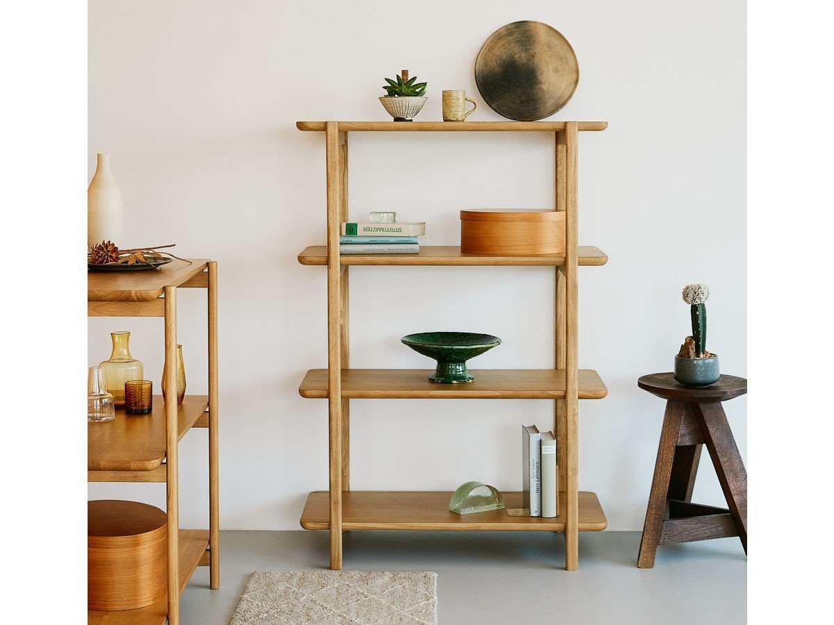【ドアーズリビングプロダクツ/DOORS LIVING PRODUCTS / GOODS】のShelf 4 RW / シェルフ 4 ラバーウッド 人気、トレンドファッション・服の通販 founy(ファニー) 　ウッド　Wooden Design　バスケット　Basket, Basket Bag　フレーム　Frame, Outline　ラバー　Rubber, Rubber Sole　ホーム・キャンプ・アウトドア・お取り寄せ　Home Living / Home & Lifestyle / Camping Gear / Outdoor Camping　家具・インテリア　Home Furniture & Interior. Stylish & Functional Living Spaces　収納家具・キャビネット　Storage Furniture　シェルフ・オープンラック・収納棚　Open Shelf Rack　other-3|ID: prp329100004153248 ipo3291000000031470646