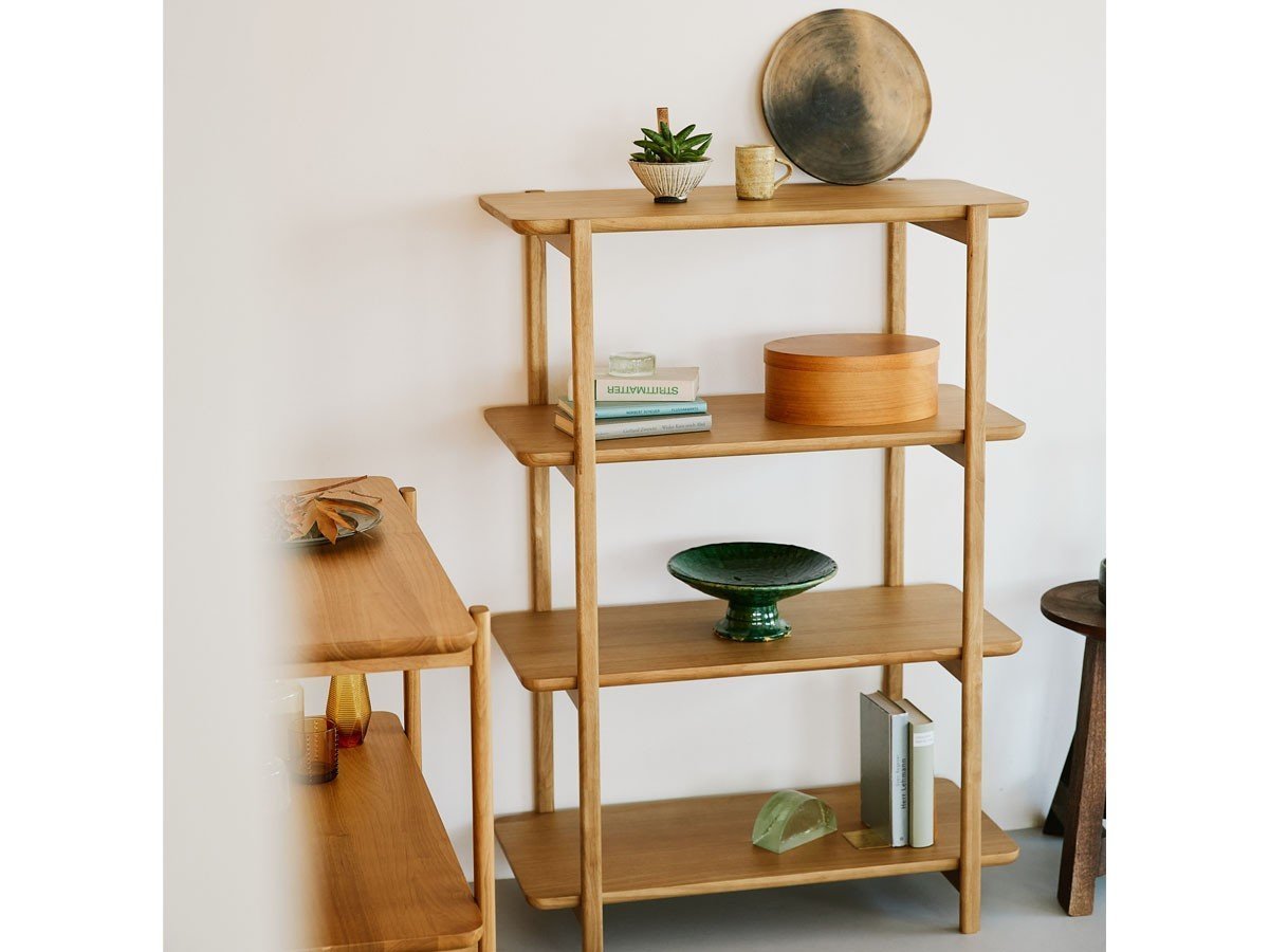 【ドアーズリビングプロダクツ/DOORS LIVING PRODUCTS / GOODS】のShelf 4 RW / シェルフ 4 ラバーウッド 人気、トレンドファッション・服の通販 founy(ファニー) 　ウッド　Wooden Design　バスケット　Basket, Basket Bag　フレーム　Frame, Outline　ラバー　Rubber, Rubber Sole　ホーム・キャンプ・アウトドア・お取り寄せ　Home Living / Home & Lifestyle / Camping Gear / Outdoor Camping　家具・インテリア　Home Furniture & Interior. Stylish & Functional Living Spaces　収納家具・キャビネット　Storage Furniture　シェルフ・オープンラック・収納棚　Open Shelf Rack　other-4|ID: prp329100004153248 ipo3291000000031470647