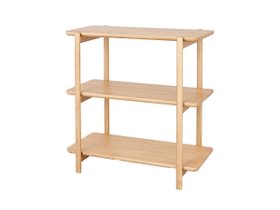 【ドアーズリビングプロダクツ/DOORS LIVING PRODUCTS / GOODS】 Shelf 3 RW / シェルフ 3 ラバーウッド人気、トレンドファッション・服の通販 founy(ファニー) ウッド Wood バスケット Basket フレーム Flame ラバー Rubber ホーム・キャンプ・アウトドア・お取り寄せ Home,Garden,Outdoor,Camping Gear 家具・インテリア Furniture 収納家具・キャビネット Storage Furniture ラック・シェルフ Rack Shelf |ID:prp329100004153249