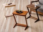 【フライミー ヴェール/FLYMEe vert / GOODS】のSIDE TABLE / サイドテーブル #117262 ウッド(左から時計周り):メープル(ナチュラル色)、ウォールナット、廃番カラー|ID:prp329100004157770