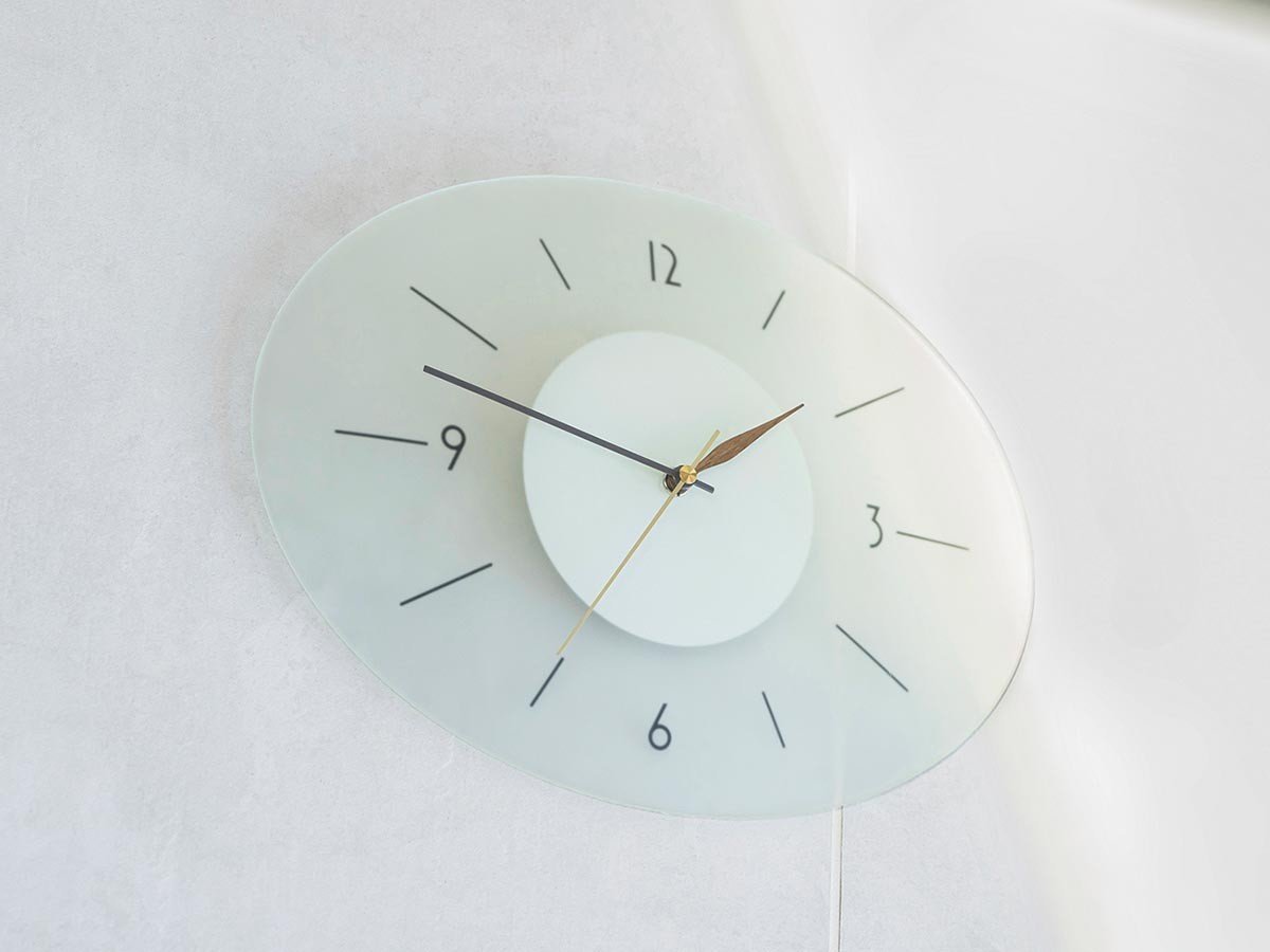 【フライミーパーラー/FLYMEe Parlor / GOODS】のWall Clock / 壁掛け時計 #118110 人気、トレンドファッション・服の通販 founy(ファニー) 　オーバル　Oval　フォルム　Form　エレガント 上品　Elegant　時計　Clock　ホーム・キャンプ・アウトドア・お取り寄せ　Home,Garden,Outdoor,Camping Gear　家具・インテリア　Furniture　その他 インテリア雑貨、家具　Furniture, Interior, Others　 other-1|ID: prp329100004166158 ipo3291000000028796048