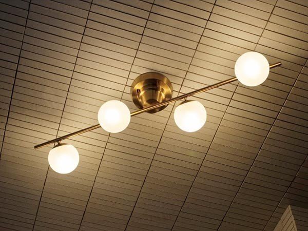 【フライミーパーラー/FLYMEe Parlor / GOODS】のCeiling Light / シーリングライト #118100 インテリア・キッズ・メンズ・レディースファッション・服の通販 founy(ファニー) 　送料無料　Free Shipping　エレガント 上品　Elegant　ガラス　Glass　ホーム・キャンプ・アウトドア・お取り寄せ　Home,Garden,Outdoor,Camping Gear　家具・インテリア　Furniture　ライト・照明　Lighting & Light Fixtures　シーリングライト　Ceiling Light　シェード:ベージュ|ID: prp329100004166183 ipo3291000000028796138