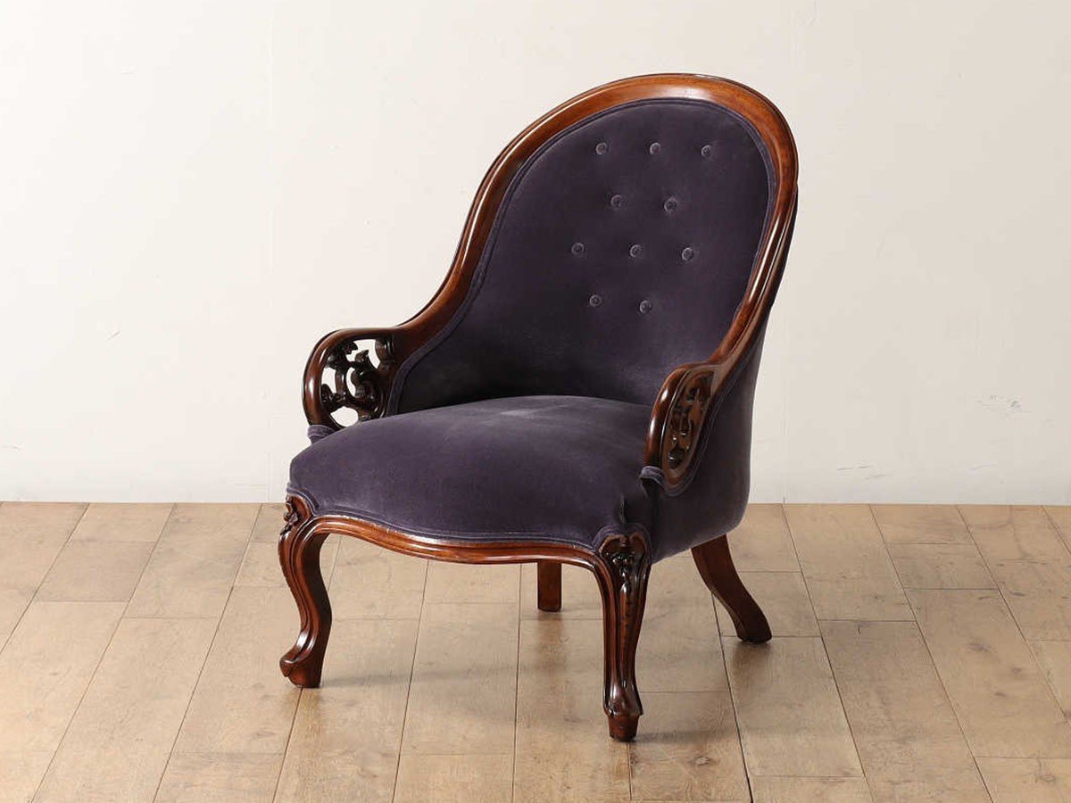 【ロイズ アンティークス/Lloyd's Antiques / GOODS】のReal Antique Victorian Salon Chair / 英国アンティーク家具 ヴィクトリアンサロンチェア QD001056 人気、トレンドファッション・服の通販 founy(ファニー) 　アンティーク　Antique　ファブリック　Fabric　フランス　France　ホーム・キャンプ・アウトドア・お取り寄せ　Home,Garden,Outdoor,Camping Gear　家具・インテリア　Furniture　チェア・椅子　Chair　ラウンジチェア　Lounge Chair　 other-1|ID: prp329100004180102 ipo3291000000028955208