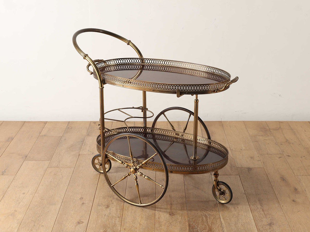 【ロイズ アンティークス/Lloyd's Antiques / GOODS】のReal Antique Italian Tea Cart / イタリアアンティーク家具 イタリアンティーカート QD007052 人気、トレンドファッション・服の通販 founy(ファニー) 　アンティーク　Antique　イタリア　Italy　フレーム　Flame　メタル　Metal　ホーム・キャンプ・アウトドア・お取り寄せ　Home,Garden,Outdoor,Camping Gear　キッチン・ダイニング　Kitchen Dining　キッチン収納　Kitchen　食器棚・レンジ台・キッチンボード　Cupboards, Stovetops, Kitchen Boards　 other-1|ID: prp329100004180104 ipo3291000000028955215