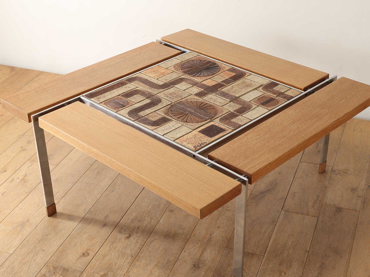 【ロイズ アンティークス/Lloyd's Antiques / GOODS】のReal Antique Ryesberg Mobler Tile Top Coffee Table / デンマークアンティーク家具 リスバーグ モブラー タイルトップコーヒーテーブル 人気、トレンドファッション・服の通販 founy(ファニー) 　アンティーク　Antique　ウッド　Wood　キャラクター　Character　テーブル　Table　フレーム　Flame　ヴィンテージ　Vintage　ホーム・キャンプ・アウトドア・お取り寄せ　Home,Garden,Outdoor,Camping Gear　家具・インテリア　Home Furniture & Interior. Stylish & Functional Living Spaces　テーブル　Table　ローテーブル・センターテーブル　Low Table/Center Table　other-4|ID: prp329100004180124 ipo3291000000031469880