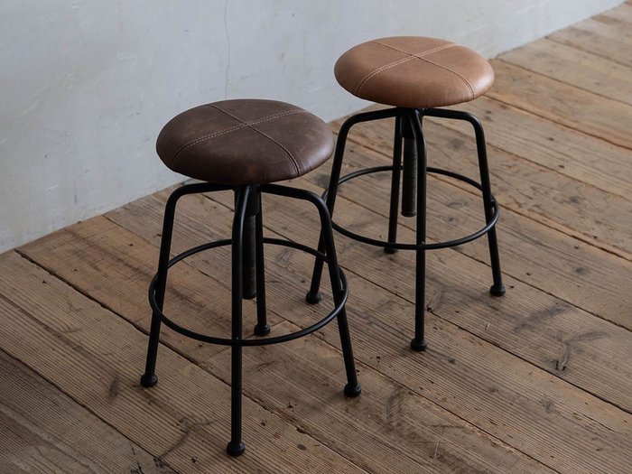 【ノットアンティークス/knot antiques / CRASH GATE / GOODS】のCONVEX STOOL S / コンベックス 昇降スツール S(リサイクルレザー) インテリア・キッズ・メンズ・レディースファッション・服の通販 founy(ファニー) https://founy.com/ ダブル Double ホーム・キャンプ・アウトドア・お取り寄せ Home,Garden,Outdoor,Camping Gear 家具・インテリア Furniture チェア・椅子 Chair スツール Stool |ID: prp329100004185874 ipo3291000000028996926