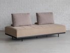 【オアシス/OASIS / GOODS】のGLOW SOFA / グロー ソファ 3人掛けベース + 背クッション2点 ベース張地:サンド(スウェード調)、背クッション張地:TIM ベージュ|ID:prp329100004185926