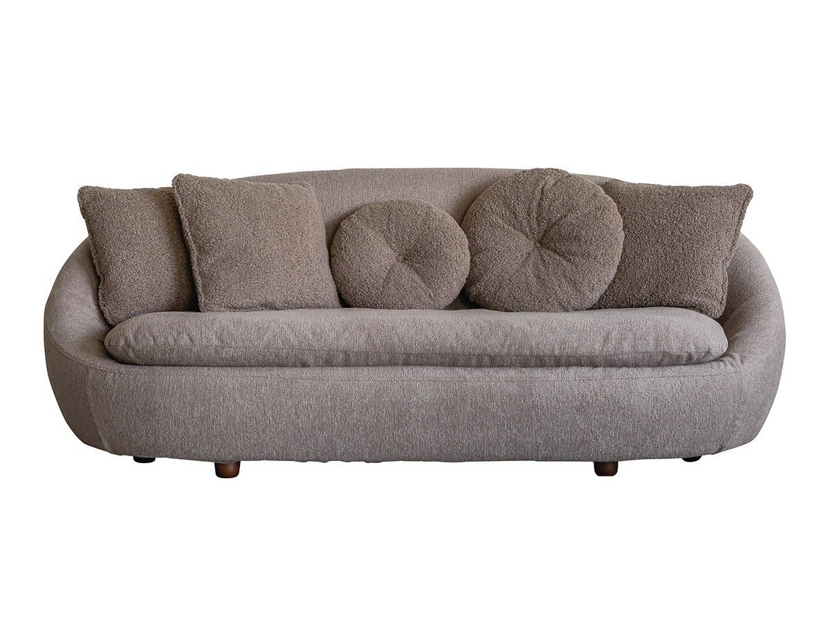 【ノル/NOR / CRASH GATE / GOODS】のSWIF SOFA / スイフ ソファ 3人掛け(ブークレ) インテリア・キッズ・メンズ・レディースファッション・服の通販 founy(ファニー) 　クッション　Cushion　スクエア　Square　フォルム　Form　モコモコ　Fluffy　ラウンド　Round　ループ　Loop　ホーム・キャンプ・アウトドア・お取り寄せ　Home,Garden,Outdoor,Camping Gear　家具・インテリア　Furniture　ソファー　Sofa　張地:ベージュ|ID: prp329100004185944 ipo3291000000030165883