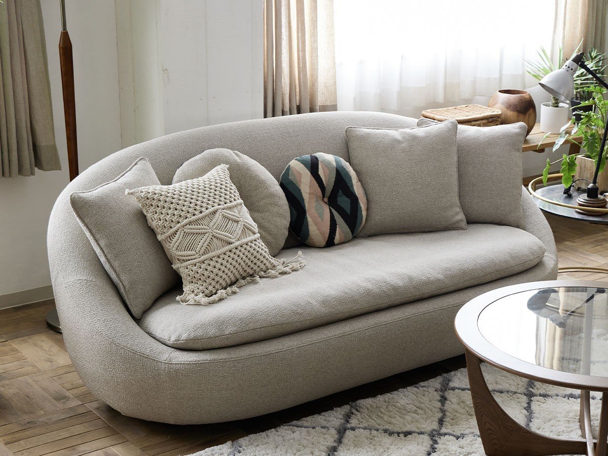 【ノル/NOR / CRASH GATE / GOODS】のSWIF SOFA / スイフ ソファ 3人掛け(ブークレ) インテリア・キッズ・メンズ・レディースファッション・服の通販 founy(ファニー) 　クッション　Cushion　スクエア　Square　フォルム　Form　モコモコ　Fluffy　ラウンド　Round　ループ　Loop　ホーム・キャンプ・アウトドア・お取り寄せ　Home,Garden,Outdoor,Camping Gear　家具・インテリア　Furniture　ソファー　Sofa　参考イメージ|ID: prp329100004185944 ipo3291000000030165891
