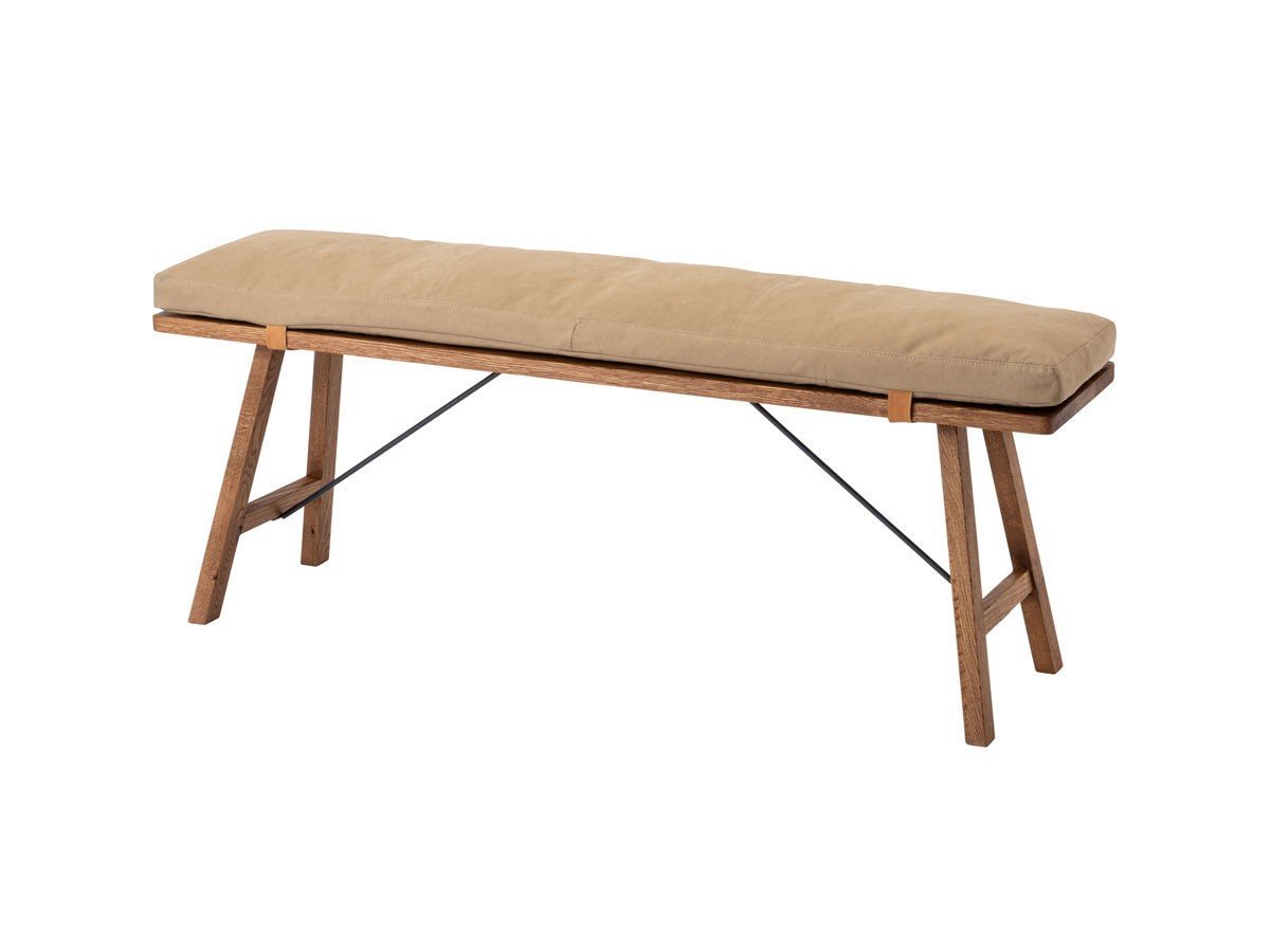 【スウィッチ/SWITCH / GOODS】の130 Oak Bench / 130 オークベンチ インテリア・キッズ・メンズ・レディースファッション・服の通販 founy(ファニー) 　送料無料　Free Shipping　クッション　Cushion　フレーム　Flame　ホーム・キャンプ・アウトドア・お取り寄せ　Home,Garden,Outdoor,Camping Gear　家具・インテリア　Furniture　チェア・椅子　Chair　ベンチ・ダイニングベンチ　Bench/Dining Bench　張地:|ID: prp329100004188803 ipo3291000000029020138