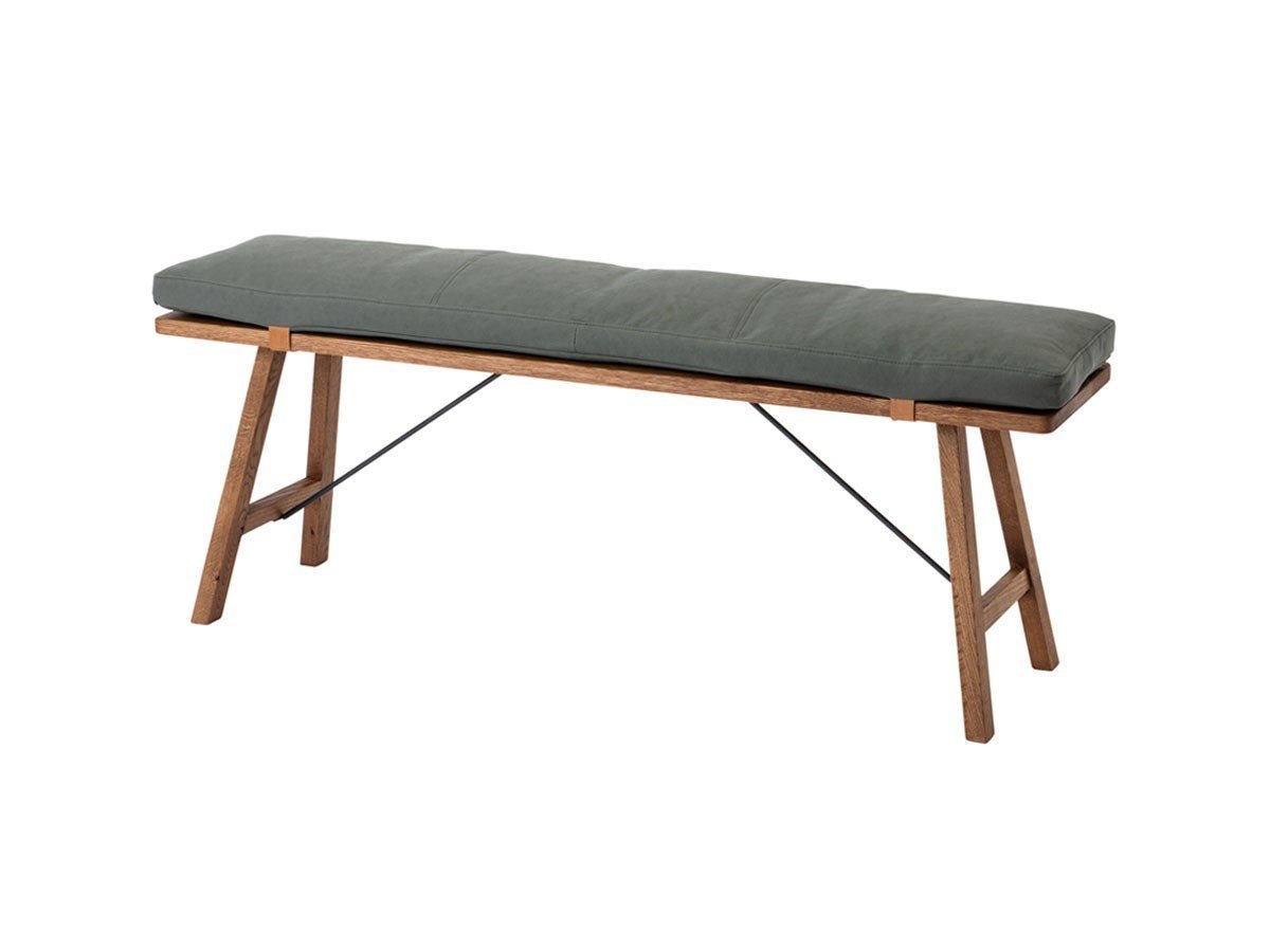 【スウィッチ/SWITCH / GOODS】の130 Oak Bench / 130 オークベンチ 人気、トレンドファッション・服の通販 founy(ファニー) 　送料無料　Free Shipping　クッション　Cushion　フレーム　Flame　ホーム・キャンプ・アウトドア・お取り寄せ　Home,Garden,Outdoor,Camping Gear　家具・インテリア　Furniture　チェア・椅子　Chair　ベンチ・ダイニングベンチ　Bench/Dining Bench　other-2|ID: prp329100004188803 ipo3291000000031469451