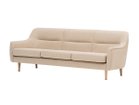 【コンプレックス/COMPLEX / GOODS】のMURANO MIYAKO THREE SEAT SOFA / ムラノ ミヤコ スリーシートソファ 張地:コージー グレージュ(ランク E)、脚部ナチュラル|ID:prp329100004188819